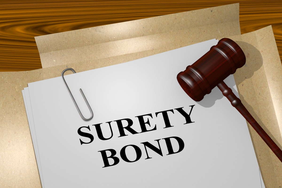 Example of a Surety Bond